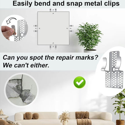 WallFix Drywall Repair Clips Kit
