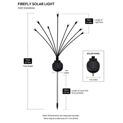 GlowPath Solar Firefly Lights