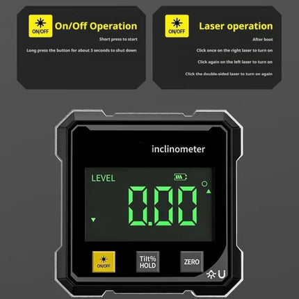 MagnaLaser Digital Angle Meter
