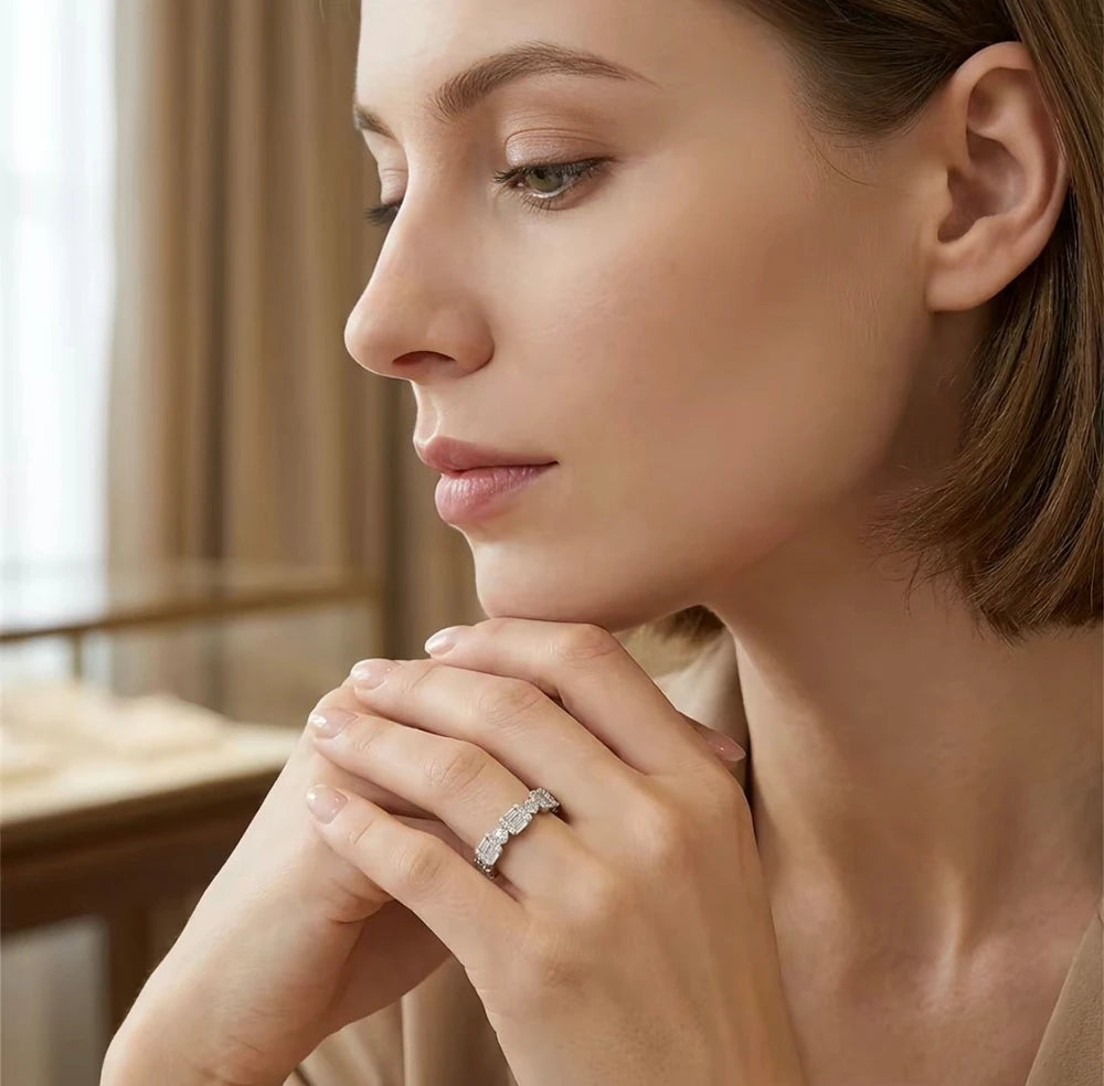 LucellaVie Moissanite Ring