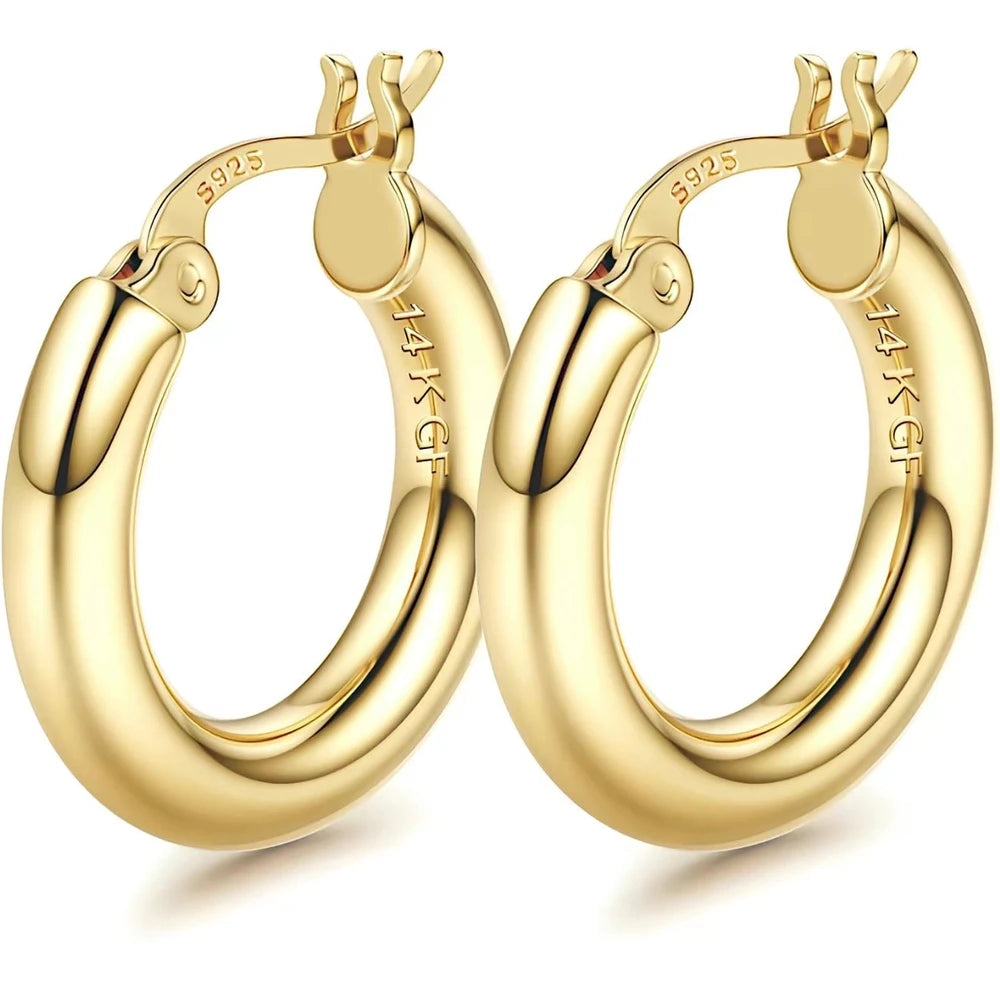 Aisor AureLoop Gold Hoops