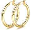 Aisor AureLoop Gold Hoops