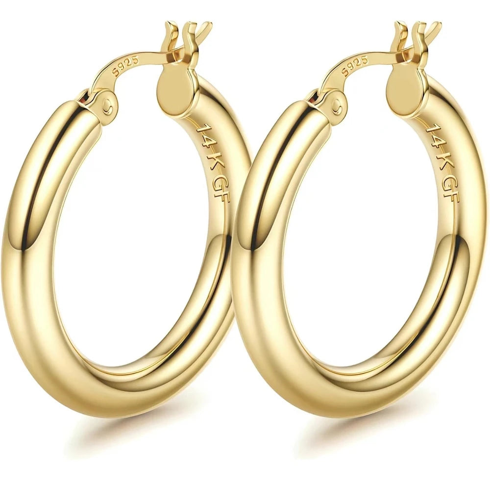 Aisor AureLoop Gold Hoops