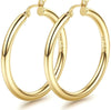 Aisor AureLoop Gold Hoops