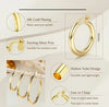 Aisor AureLoop Gold Hoops
