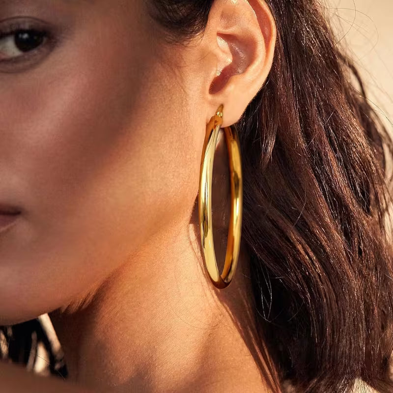 Aisor AureLoop Gold Hoops