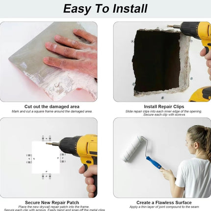 WallFix Drywall Repair Clips Kit