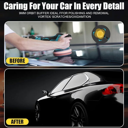 PolishPro Cordless Car Buffer