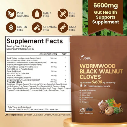 ParaCleanse Herbal Capsules