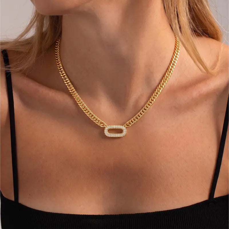 Aisor Chunky Link Necklace