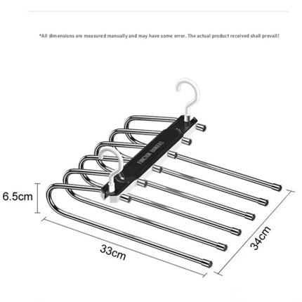ClosetMax 6-Layer Pants Hanger