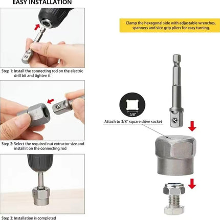 GripOut Bolt Extractor Set