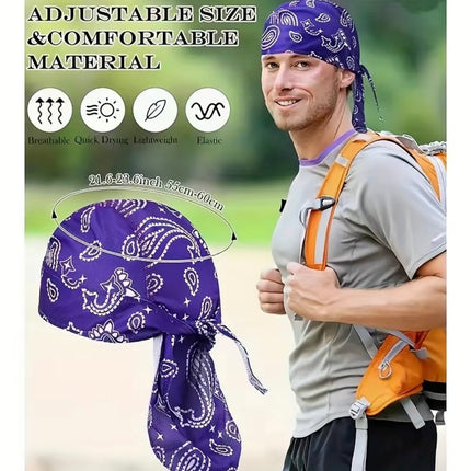 FlexCool Pirate Head Wrap Cap