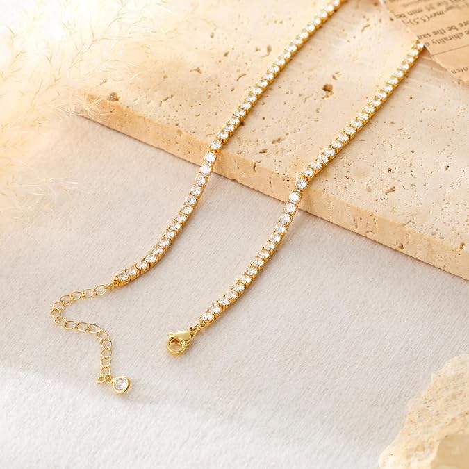 Aisor Elegance Tennis Necklace