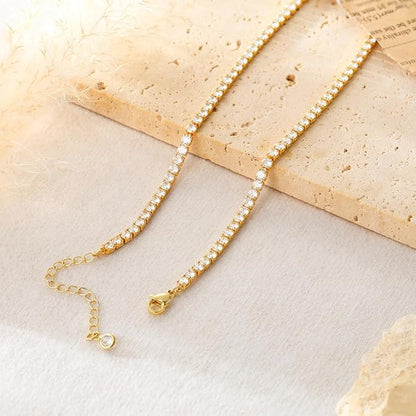 Aisor Elegance Tennis Necklace