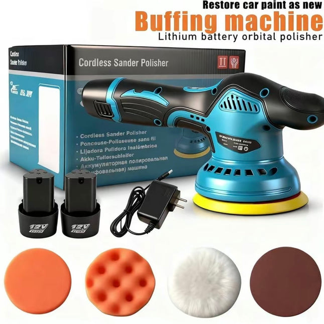 PolishPro Cordless Car Buffer