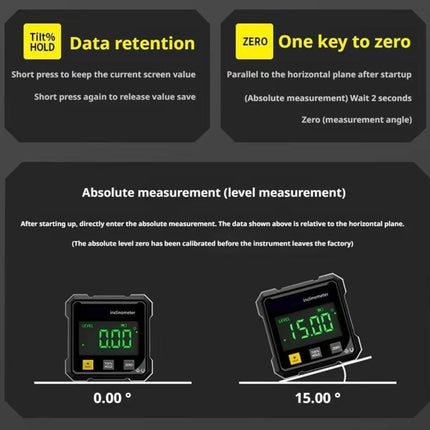 MagnaLaser Digital Angle Meter