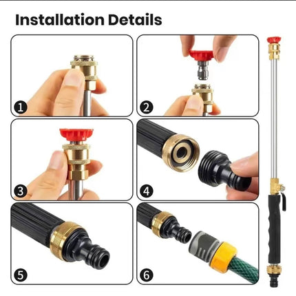 HydroBlast Jet Nozzle Power Washer