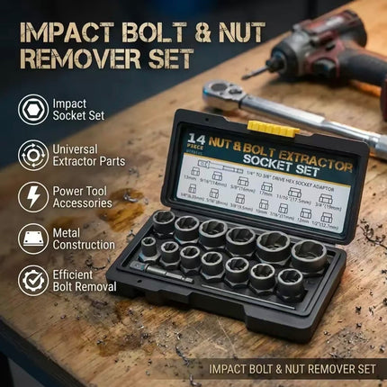 GripOut Bolt Extractor Set