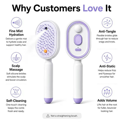 VolumeLift Massage Comb