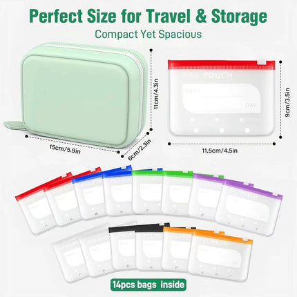 MediPack Weekly Pill Organizer