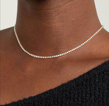 Aisor Elegance Tennis Necklace