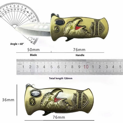 TriFlame Keychain Metal Lighter