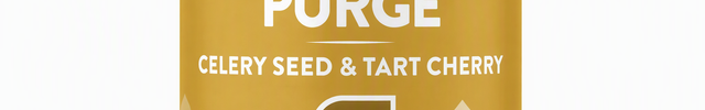 A bottle of Uric Acid Purge dietary supplement by Eu Natural, featuring a gold label and a silver cap, shown against a white background with a dark green banner at the bottom displaying the Aisor brand.