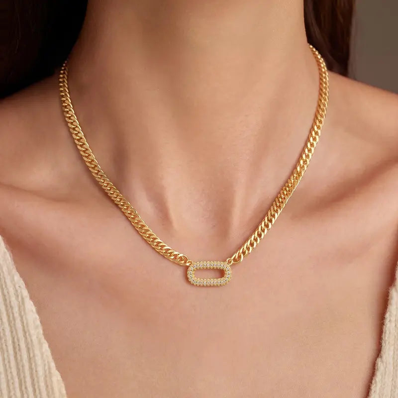 Aisor Chunky Link Necklace