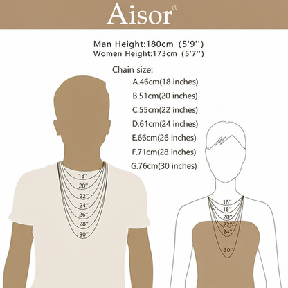 Aisor Gold Plated Cuban Link Set